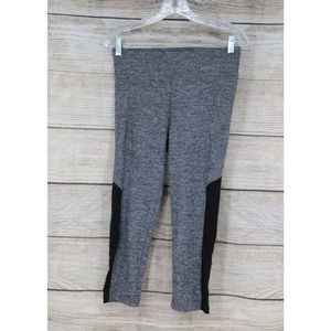 No Boundaries Womens Active Cropped Leggings Size Medium 7-9 Gray